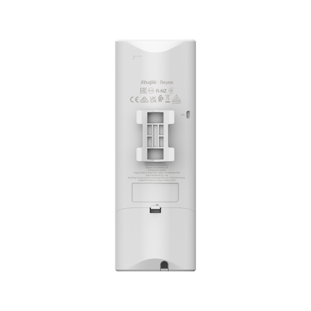 Ruijie Reyee RG-RAP62-OD AX3000 Wi-Fi 6 Indoor/Outdoor Access Point | Built-in Antennas | IP65