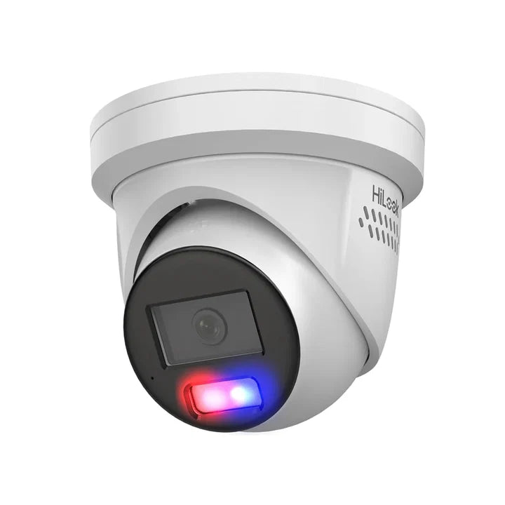 HiLook IPC-T269H-MU/SL 6MP AcuSense Turret Camera | Smart Hybrid Light, Colour Night Vision & Active Deterrence