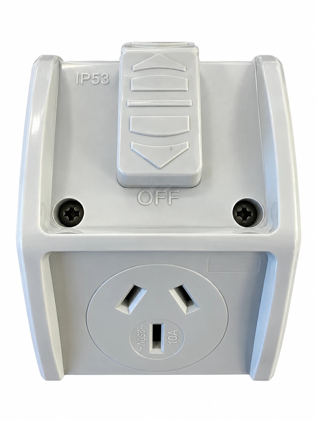 Weatherproof GPO Power Point 10A 250V – Outdoor Socket Outlet