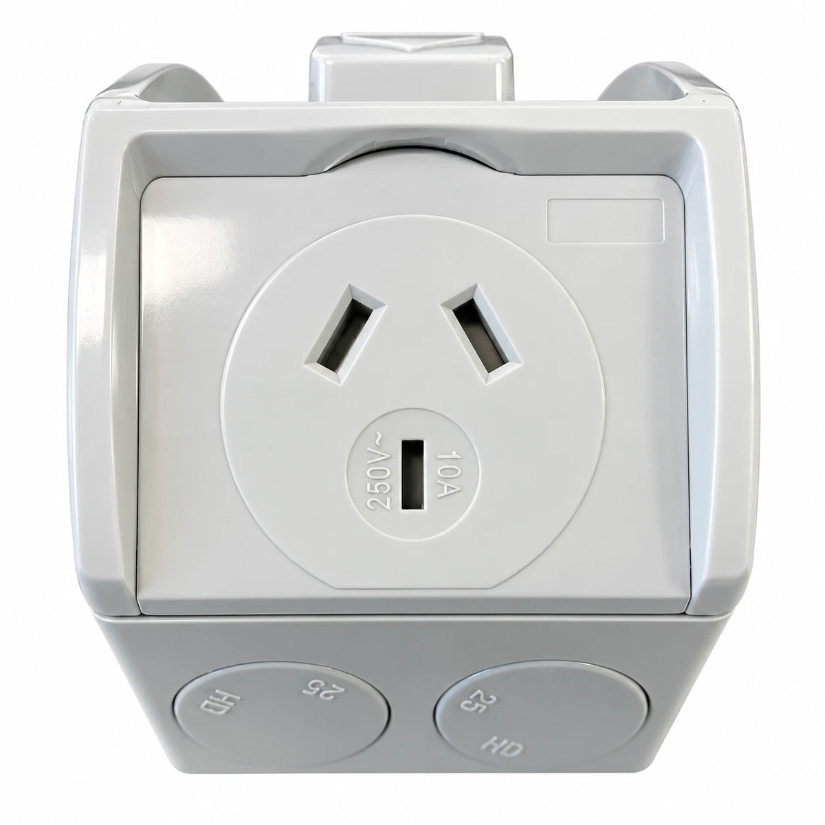 Weatherproof GPO Power Point 10A 250V – Outdoor Socket Outlet