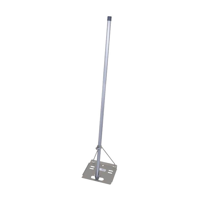 Iron / Tin Roof Tripod Antenna Mount with 23mm Galvanised Steel Mast | Corrugated Roof Mount
