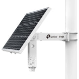 TP-Link VIGI 90W Solar Panel Kit with C540-4G 4MP Outdoor Full-Colour 4G Pan & Tilt Network Camera