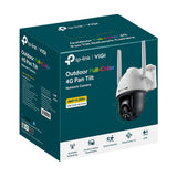 TP-Link VIGI C540-4G 4MP Outdoor Full-Colour 4G Pan-Tilt IP Security Camera