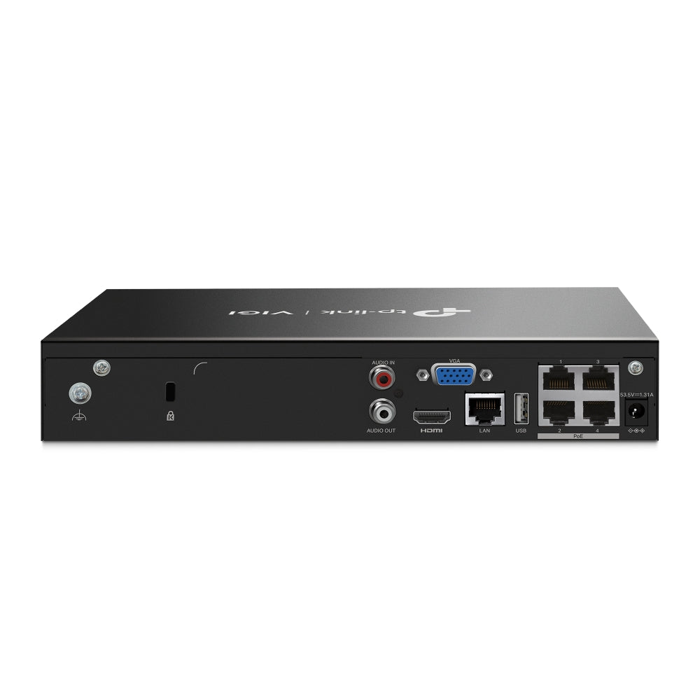 TP-Link VIGI 4 × 4MP C345 Full-Colour Bullet Camera Kit with 4CH PoE+ NVR