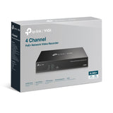 TP-Link VIGI 4 × 5MP S455 Full-Colour TiOC Turret Camera Kit with 4CH PoE+ NVR