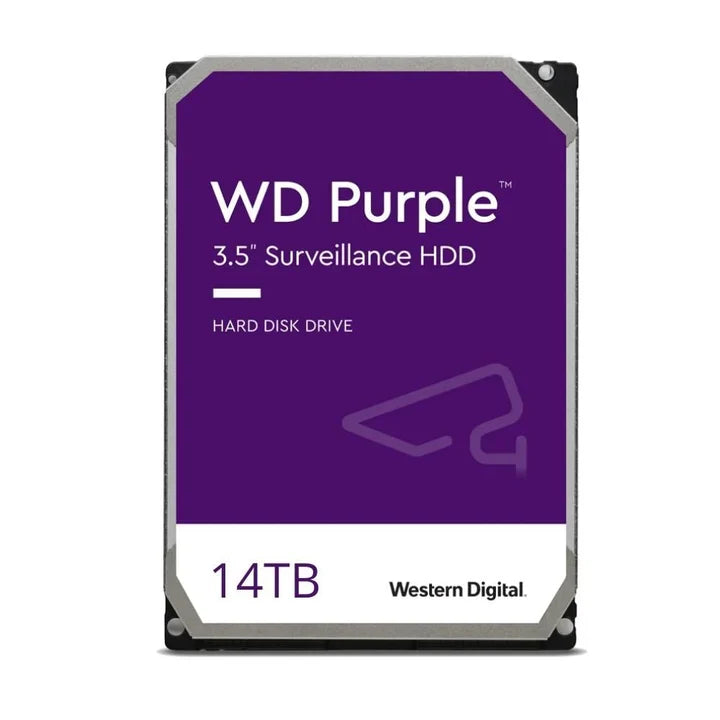 WD Purple Pro 14TB Surveillance Hard Drive – WD140PURP for CCTV & NVR Systems
