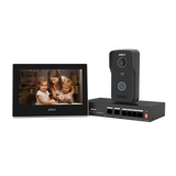 Dahua KTP03-S2 IP Video Intercom Kit — VTO2111D-P-S3 Door Station & 7″ Monitor