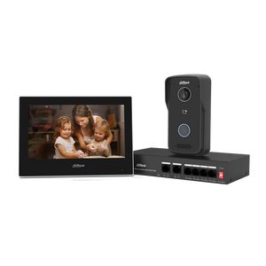 Dahua KTP03-S2 IP Video Intercom Kit — VTO2111D-P-S3 Door Station & 7″ Monitor