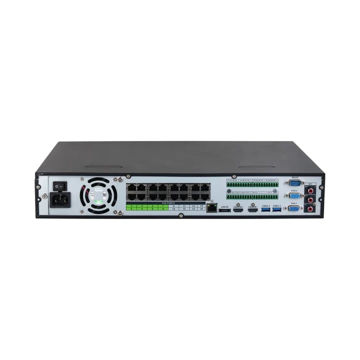 Dahua 32CH 32MP WizSense AcuPick AI NVR | 16 PoE+ ePoE Ports | DHI-NVR5432-16P-AI/ANZ