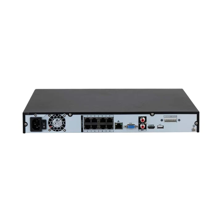 Dahua DHI-NVR4208-8P-AI/ANZ 8-Channel 4K WizSense AI NVR with 8 PoE+ Ports & 2 HDD Bays