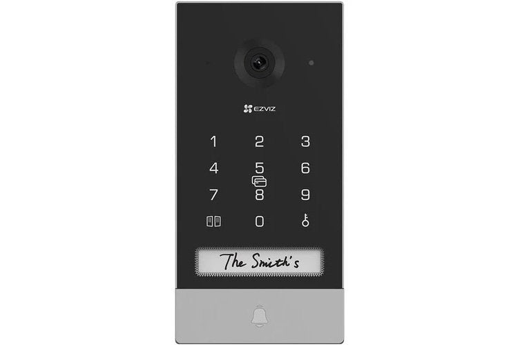 EZVIZ EP7 Smart Video Doorphone | Solar-Powered, 2K Video, Wi-Fi & 7" Touchscreen