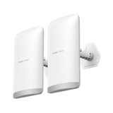 Ruijie Reyee RG-EST350 V2 5GHz 867Mbps Wireless Bridge Kit (2-Pack) | 2× Gigabit Ports | 5km | 15dBi