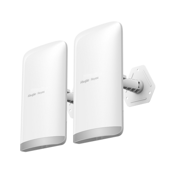 Ruijie Reyee RG-EST350 V2 5GHz 867Mbps Wireless Bridge Kit (2-Pack) | 2× Gigabit Ports | 5km | 15dBi