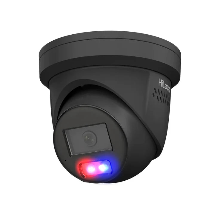 HiLook IPC-T269H-MU/SL 6MP AcuSense Turret Camera | Smart Hybrid Light, Colour Night Vision & Active Deterrence