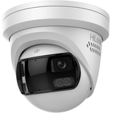 HiLook IPC-T289PH-MU/SL 8MP 4K 180° Panoramic Turret Camera | Smart Hybrid Light, Active Deterrence & Two-Way Audio