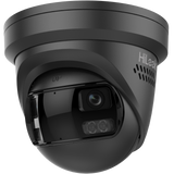 HiLook IPC-T289PH-MU/SL 8MP 4K 180° Panoramic Turret Camera | Smart Hybrid Light, Active Deterrence & Two-Way Audio