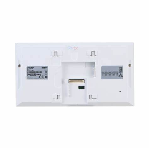 Dahua DHI-VTH2421FW-P Indoor Monitor | 7″ Touch Screen | PoE &amp; 12VDC | Two-Way Audio | 6 Alarm Inputs | Built-in SD Storage