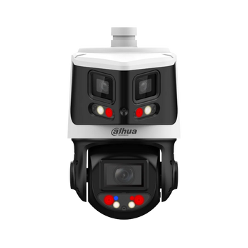 Dahua DH-SDT3E410-8P-MB-A-PV1 8MP+4MP 10× Starlight TiOC Panoramic PTZ Camera with Active Deterrence