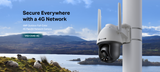 TP-Link VIGI C540-4G 4MP Outdoor Full-Colour 4G Pan-Tilt IP Security Camera