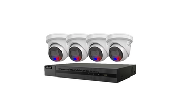 HiLook by Hikvision 4 × 6MP IPC-T269-MU/SL AI Camera Kit with 4CH 4K PoE NVR