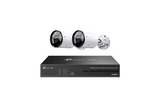 TP-Link VIGI 2 × 4MP C345 2.8mm TiOC Full-Colour Bullet Camera Kit with 4CH PoE+ NVR