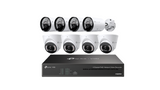TP-Link VIGI 4 × 4MP C345 + 4 × 5MP S455 Full-Colour CCTV Camera Kit with 8CH PoE+ NVR