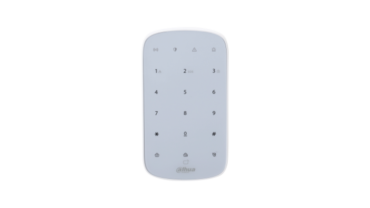 Dahua DHI-ARK30T-W2 Wireless Keypad | Alarm Panel Accessory | Australian Stock