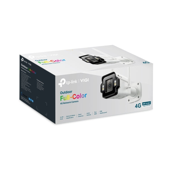 TP-Link VIGI InSight S345-4G 4MP Outdoor Full-Colour 4G Bullet IP Security Camera