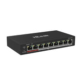 HiLook NS-0109P-60 (B) 9-Port Unmanaged PoE Switch | 8 × PoE Ports | 60W PoE