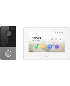 HiLook HA-KIT-IP1 IP Video Intercom Kit | 2MP Door Station & 7" Touchscreen Monitor