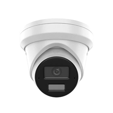 HiLook IPC-T361H-MU 6MP AcuSense AI Turret Camera | 2.8mm Lens, Dual Microphone