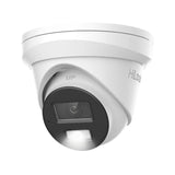 HiLook IPC-T383H-MU 8MP 4K Smart Hybrid Light Turret Camera | Person & Vehicle AI, Built-in Mic