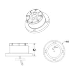 Bosch Wired Internal Siren Buzzer | Indoor Alarm Sounder