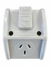 Weatherproof GPO Power Point 10A 250V – Outdoor Socket Outlet