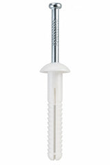 6.5x40mm Mushroom Head Nail-In Anchors – 100 Pack