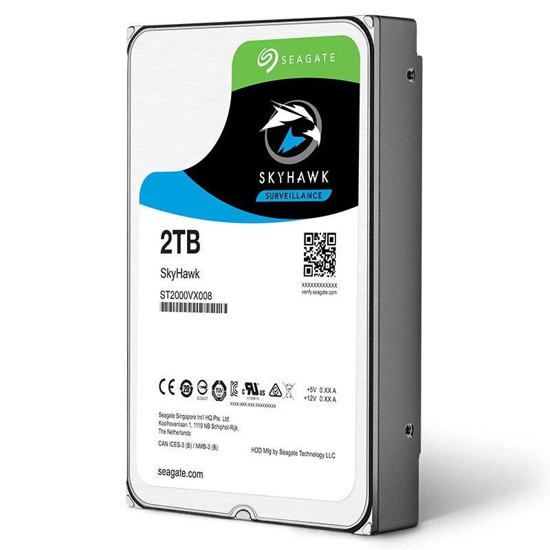 Seagate SkyHawk 2TB Surveillance Hard Drive | 3.5" SATA CCTV NVR DVR HDD