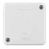 Small Junction Box with Screw Connector – 40A 500V
