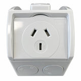 Weatherproof GPO Power Point 10A 250V – Outdoor Socket Outlet