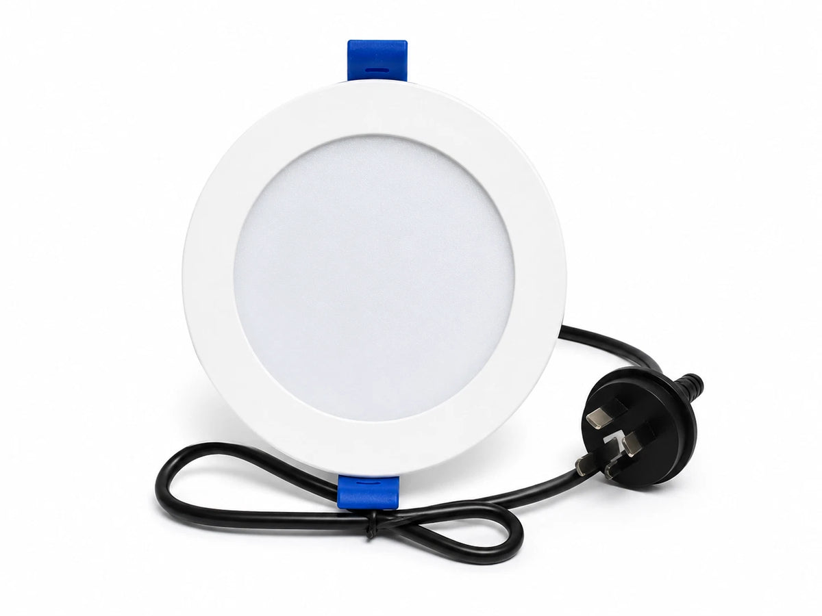 10 x 10W LED Downlight Tri Colour Dimmable Recessed Ceiling Light IP44 90mm Cut Out