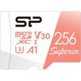 Silicon Power Superior Pro 256GB microSDXC Memory Card | UHS-I U3 V30 A1 4K UHD 100MB/s Read 80MB/s Write