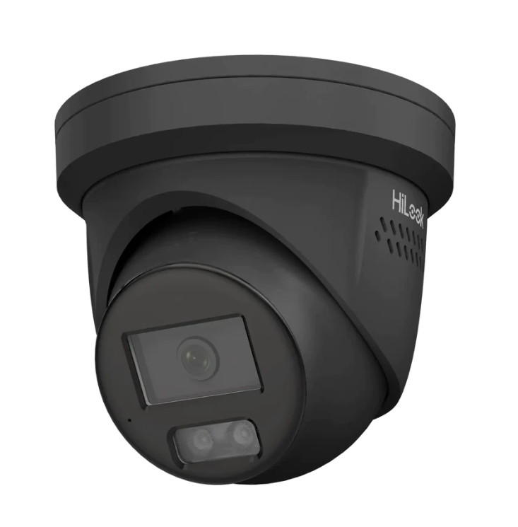 HiLook by Hikvision 6MP 2-Camera IPC-T269 AI CCTV Kit | Full-Colour Audio Cameras | 4CH 4K PoE NVR