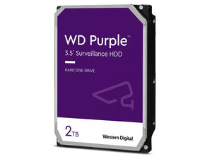 Western Digital Purple 2TB 3.5" SATA Surveillance Hard Drive for CCTV NVR DVR